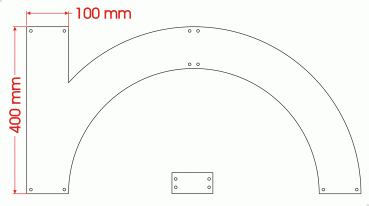 TT Halbkreis mit Ein-/Ausfahrt für R21/22 - Version 1
