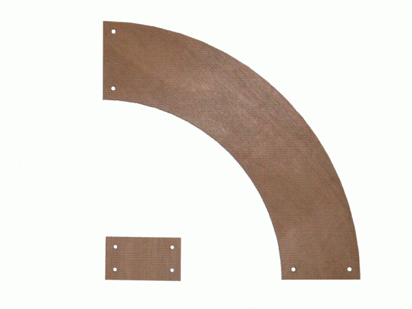N Viertelkreis für Atlas Gleise, Radius 12,5"