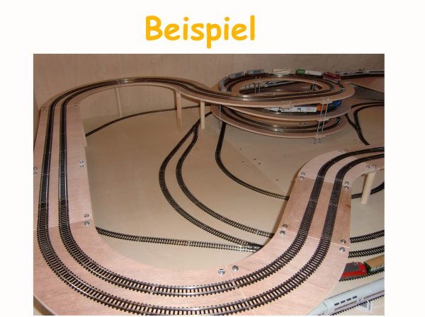 TT - Trassenstück mit Winkel für R31/32