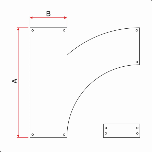 Z Viertelkreis mit Ein-/Ausfahrt für R2/R3 - Version 1